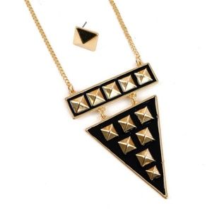 Black & Gold necklace